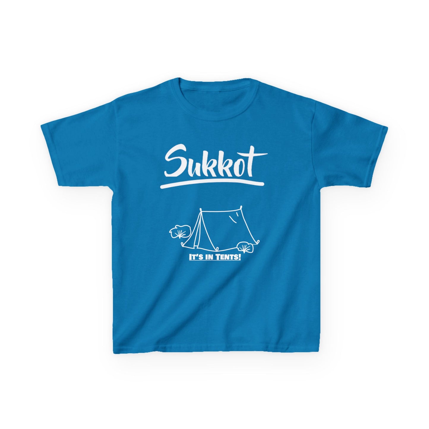 Child Size - Sukkot T-Shirt - Unisex Heavy Cotton Tee