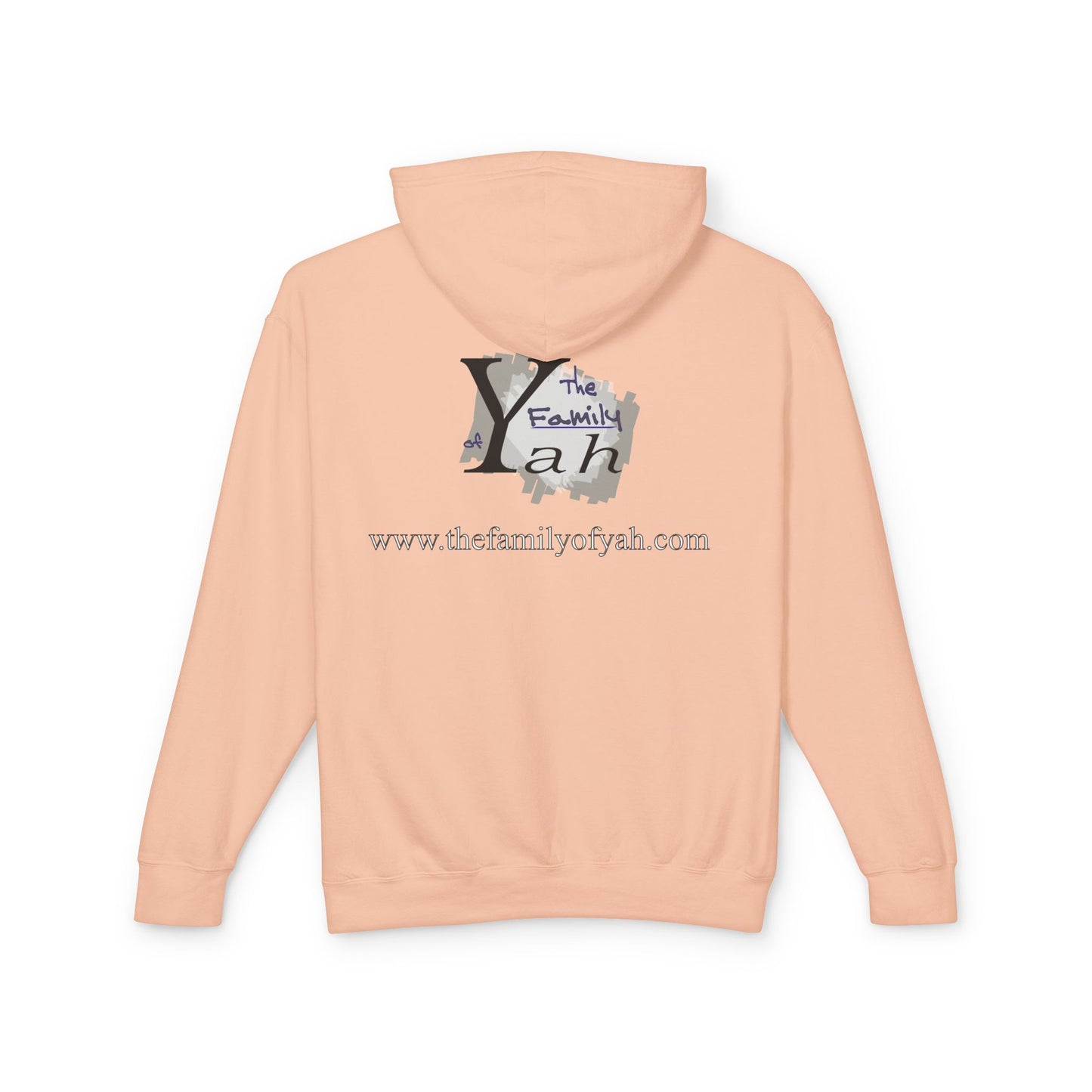 Shalom-Unisex Lightweight Hooded Sweatshirt - 100% Cotton