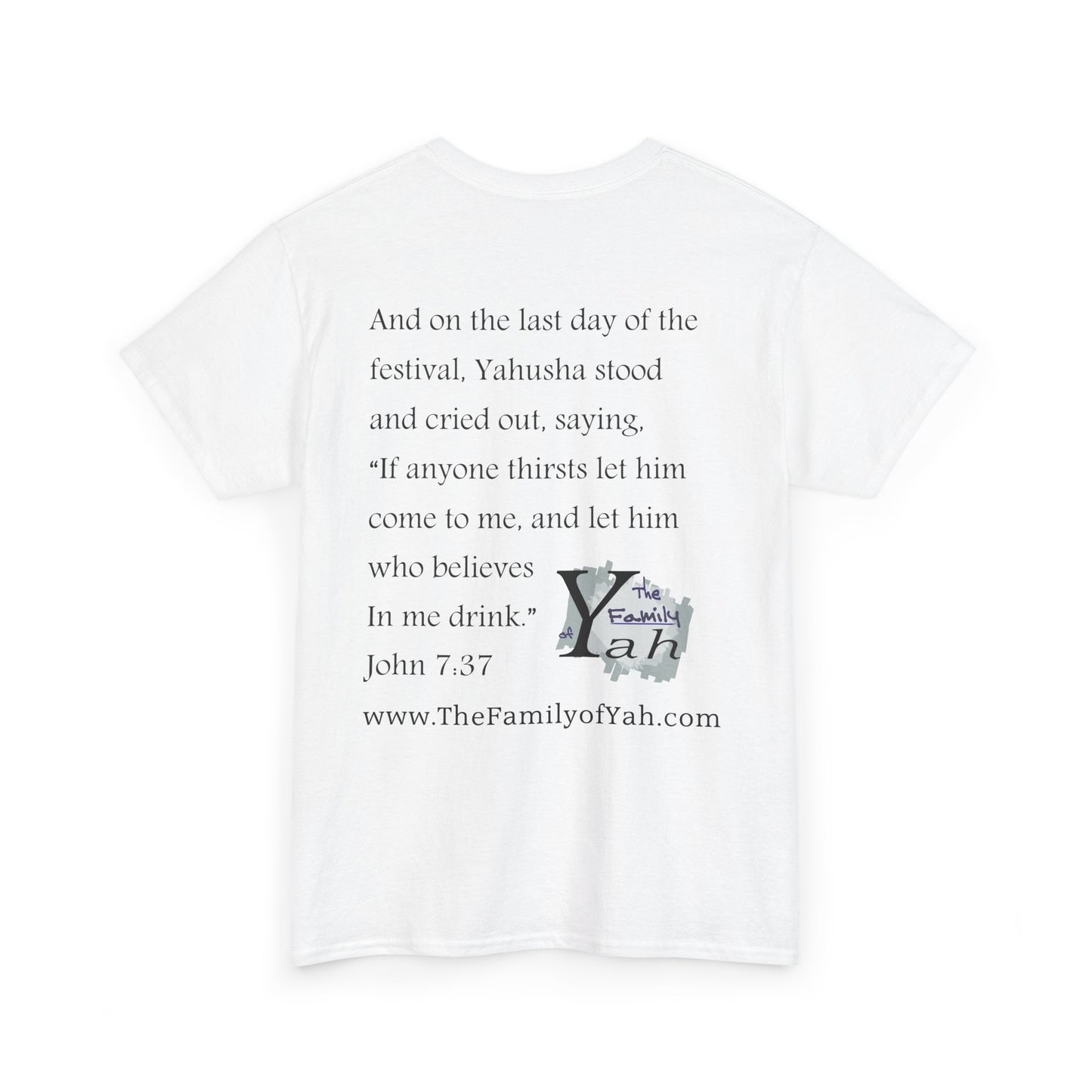 Sukkot (Black Font) - Unisex Heavy Cotton Tee
