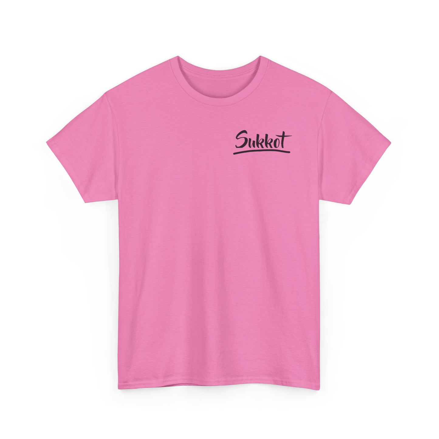 Sukkot (Black Font) - Unisex Heavy Cotton Tee