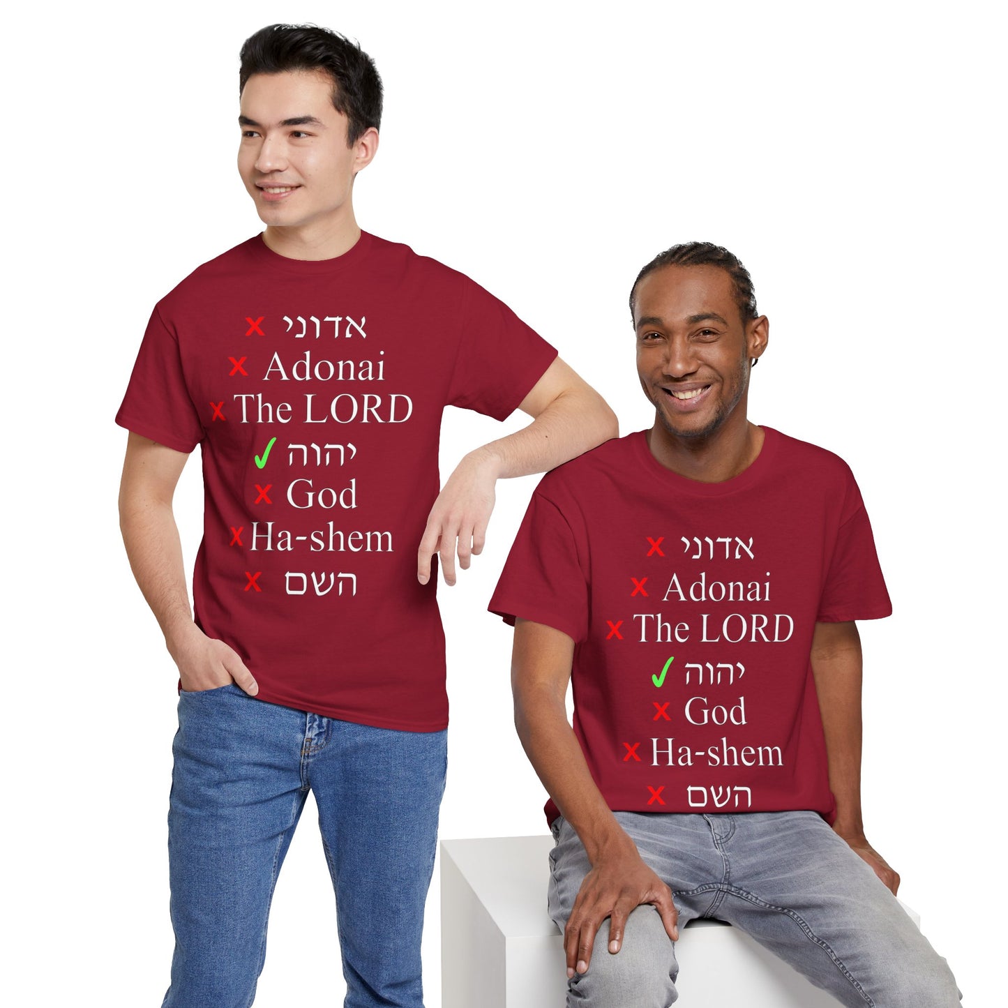 Do You Know HIS Real Name? - Jeremiah 23:27 - Unisex Heavy Cotton Tee