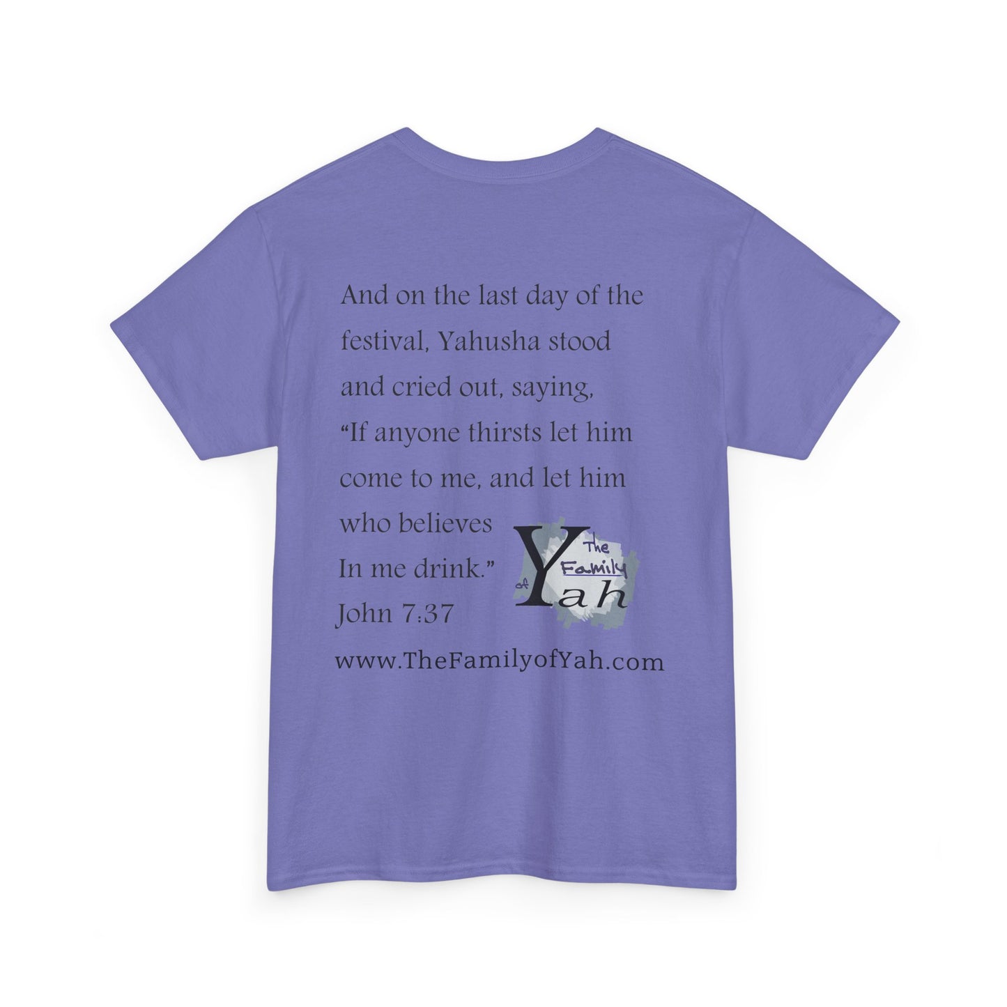 Sukkot (Black Font) - Unisex Heavy Cotton Tee