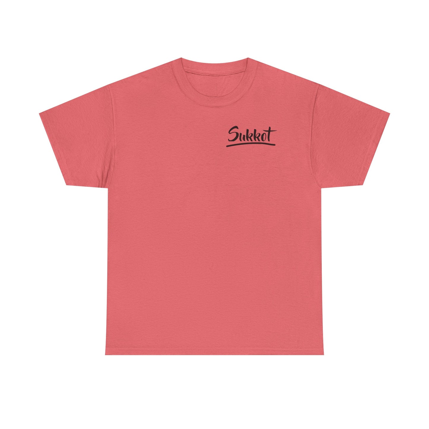 Sukkot (Black Font) - Unisex Heavy Cotton Tee