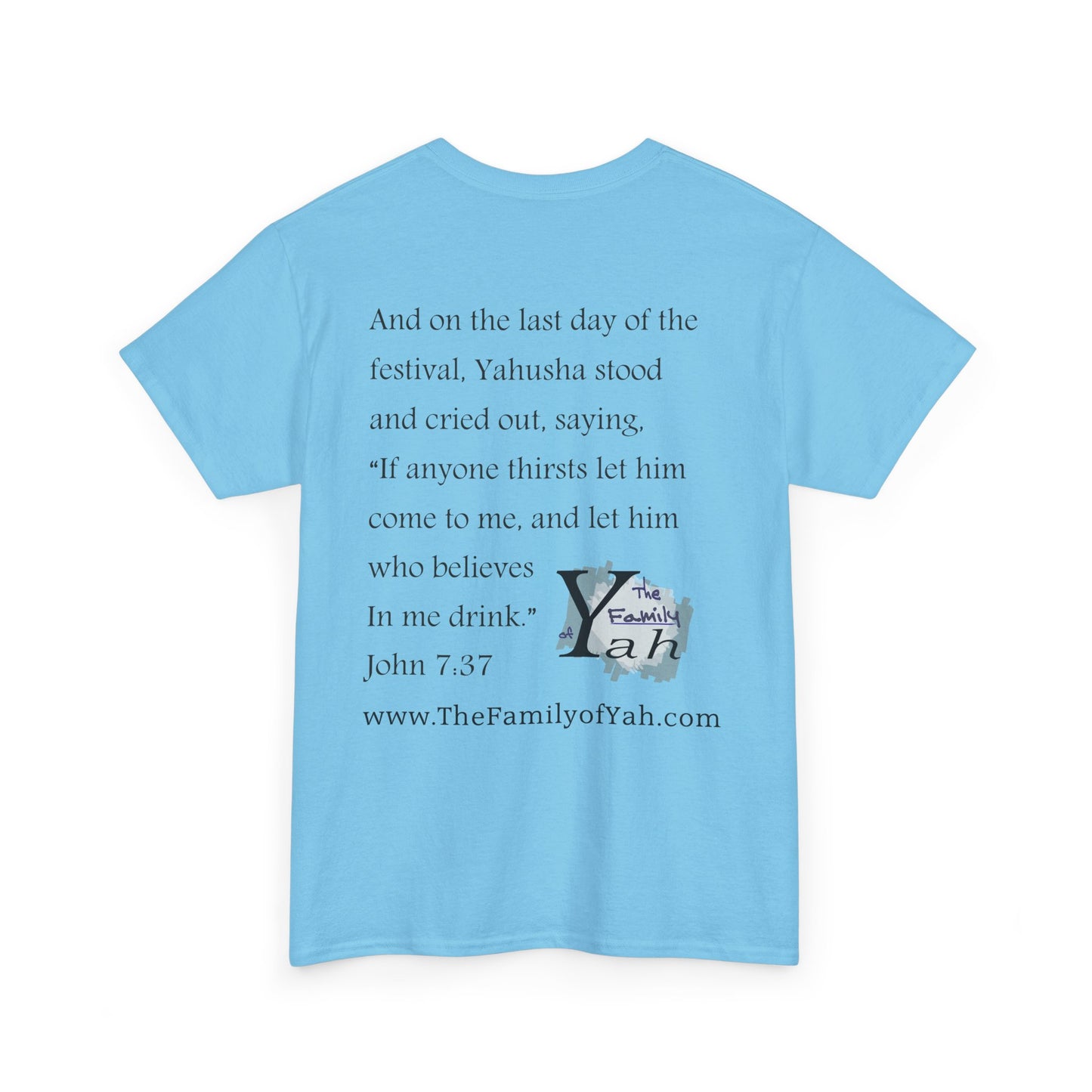 Sukkot (Black Font) - Unisex Heavy Cotton Tee