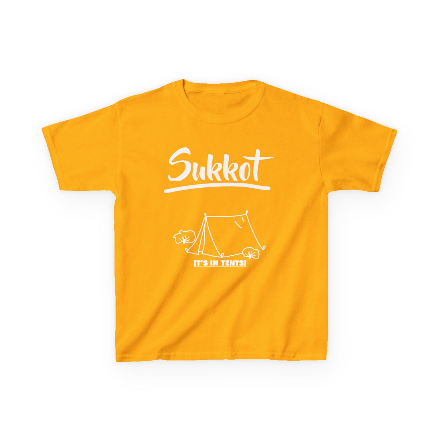 Child Size - Sukkot T-Shirt - Unisex Heavy Cotton Tee