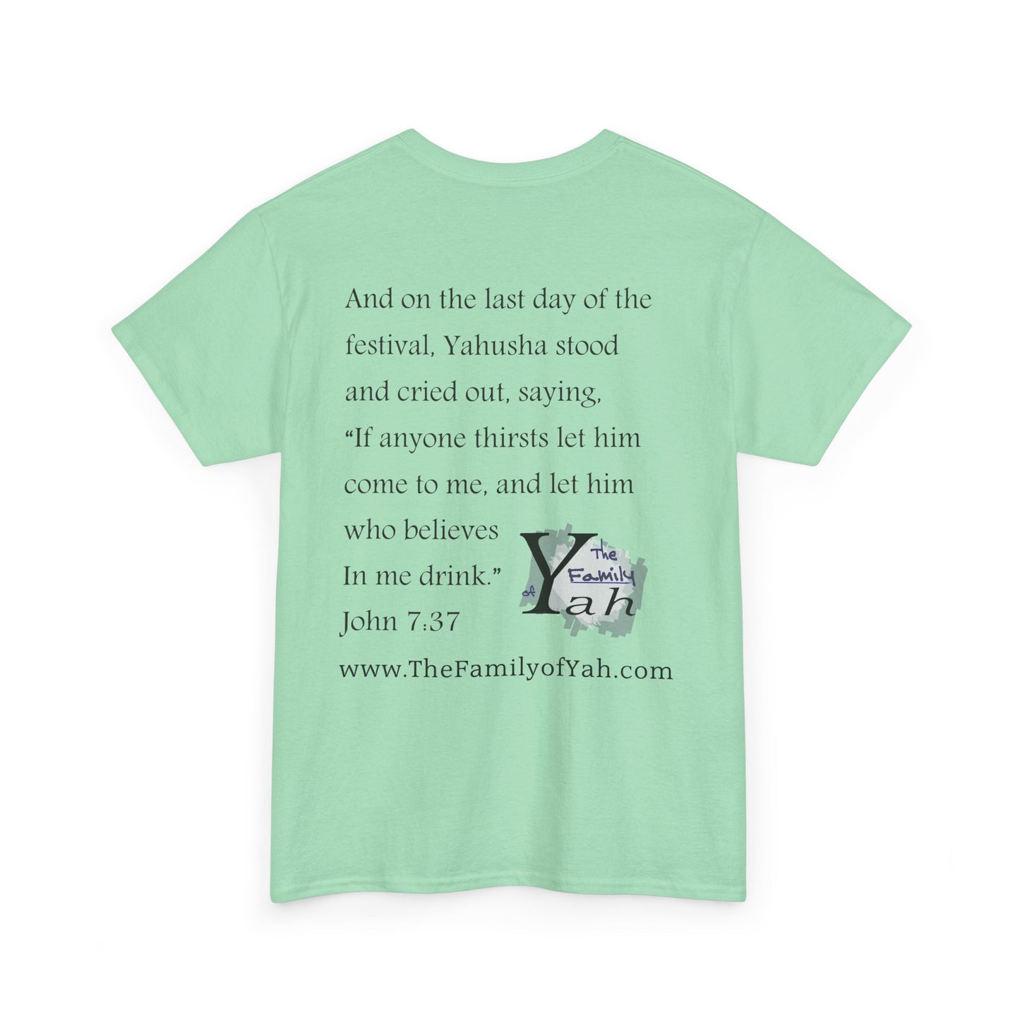 Sukkot (Black Font) - Unisex Heavy Cotton Tee