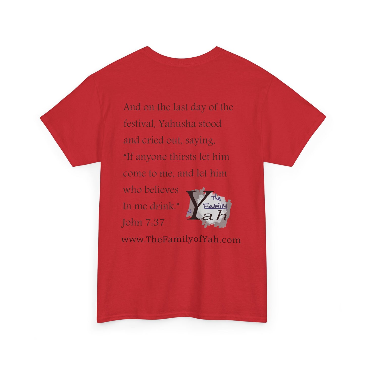 Sukkot (Black Font) - Unisex Heavy Cotton Tee