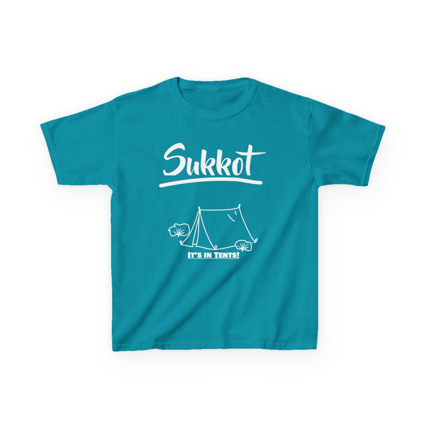 Child Size - Sukkot T-Shirt - Unisex Heavy Cotton Tee