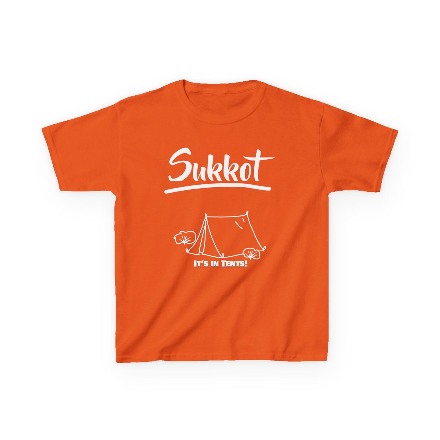 Child Size - Sukkot T-Shirt - Unisex Heavy Cotton Tee