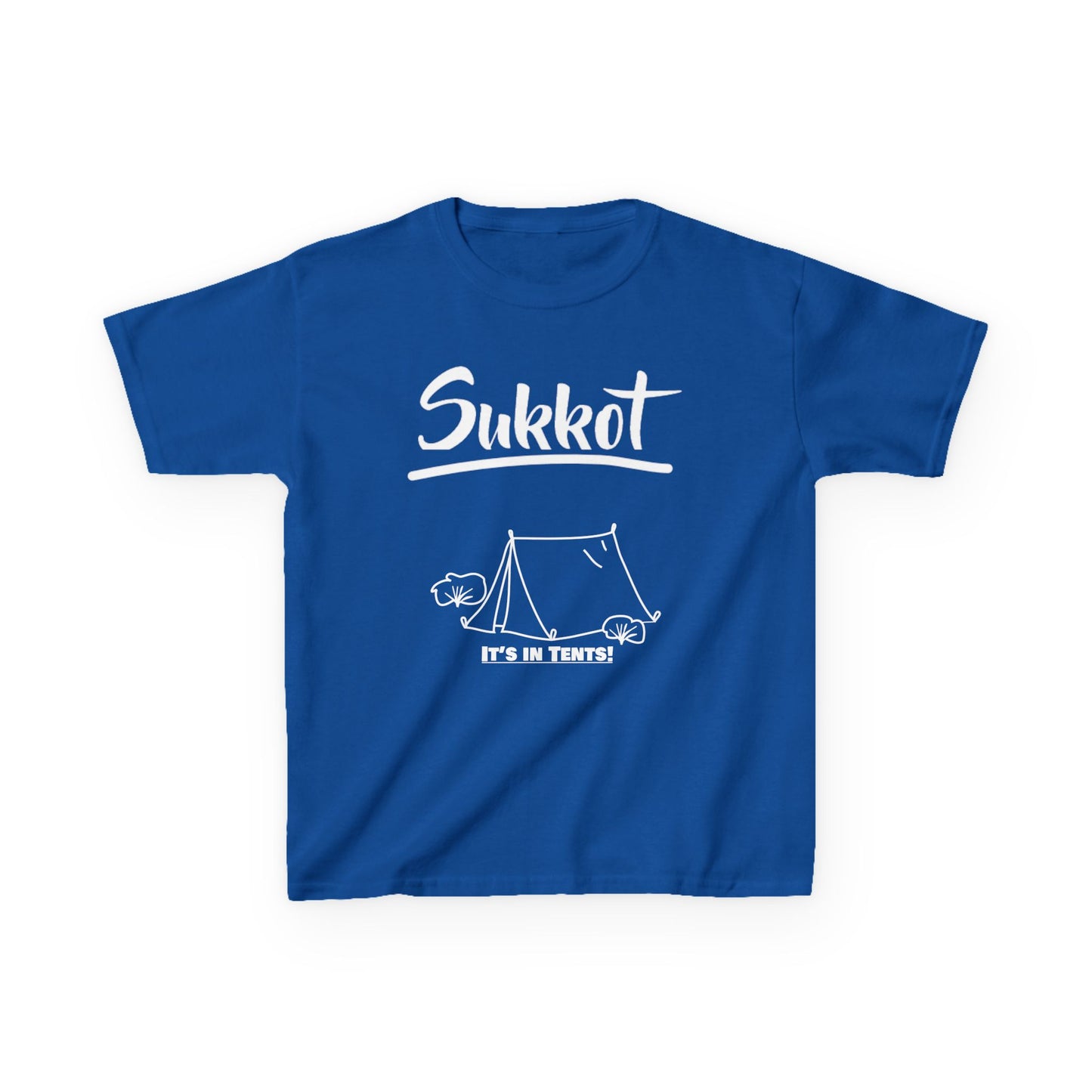 Child Size - Sukkot T-Shirt - Unisex Heavy Cotton Tee