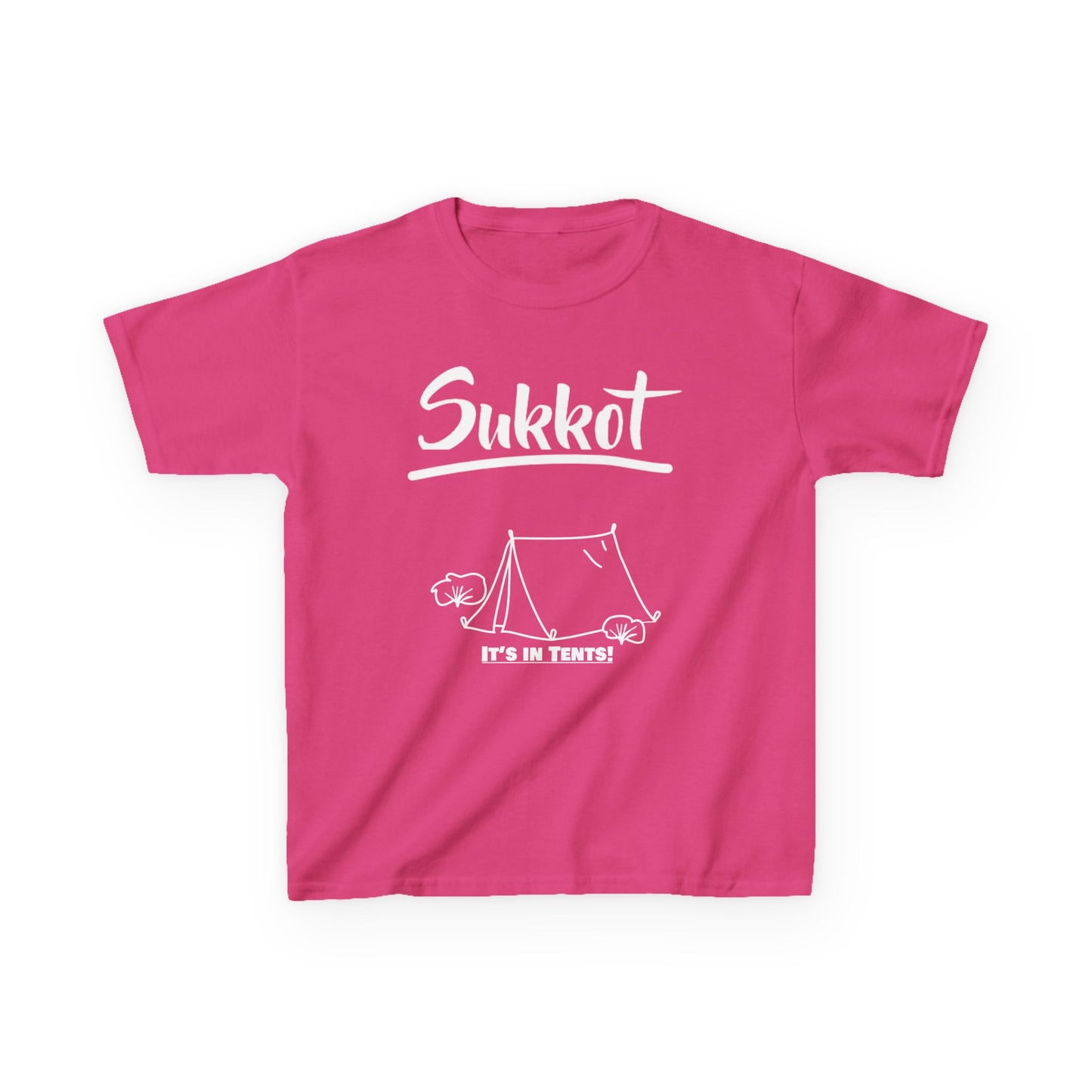 Child Size - Sukkot T-Shirt - Unisex Heavy Cotton Tee