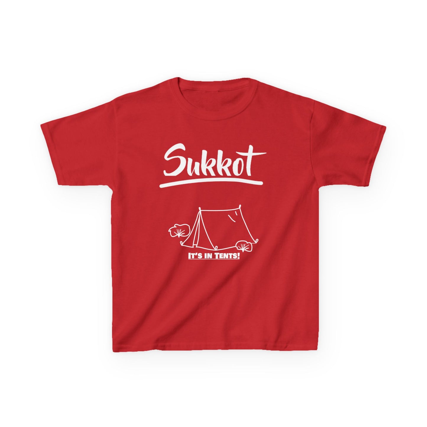 Child Size - Sukkot T-Shirt - Unisex Heavy Cotton Tee