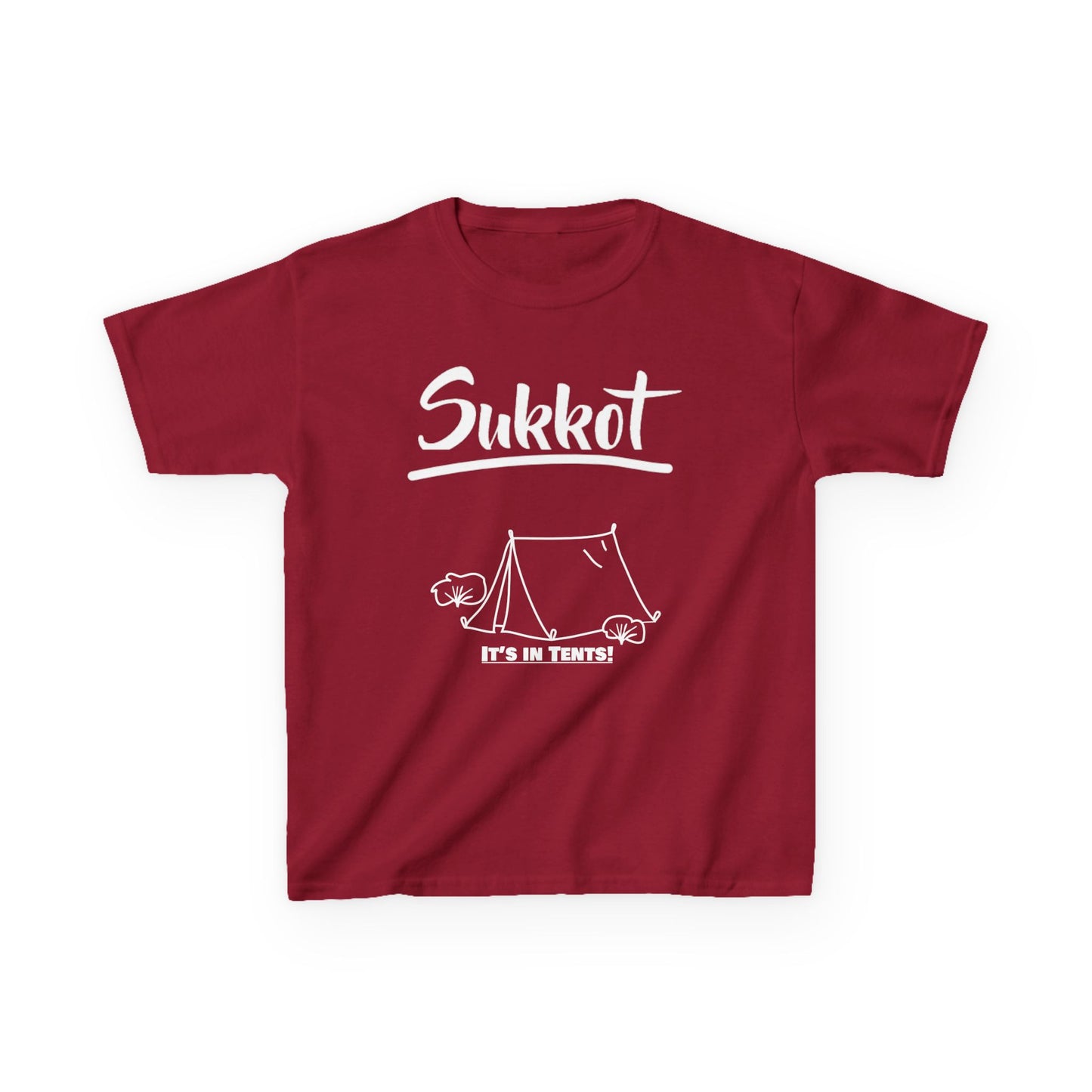 Child Size - Sukkot T-Shirt - Unisex Heavy Cotton Tee