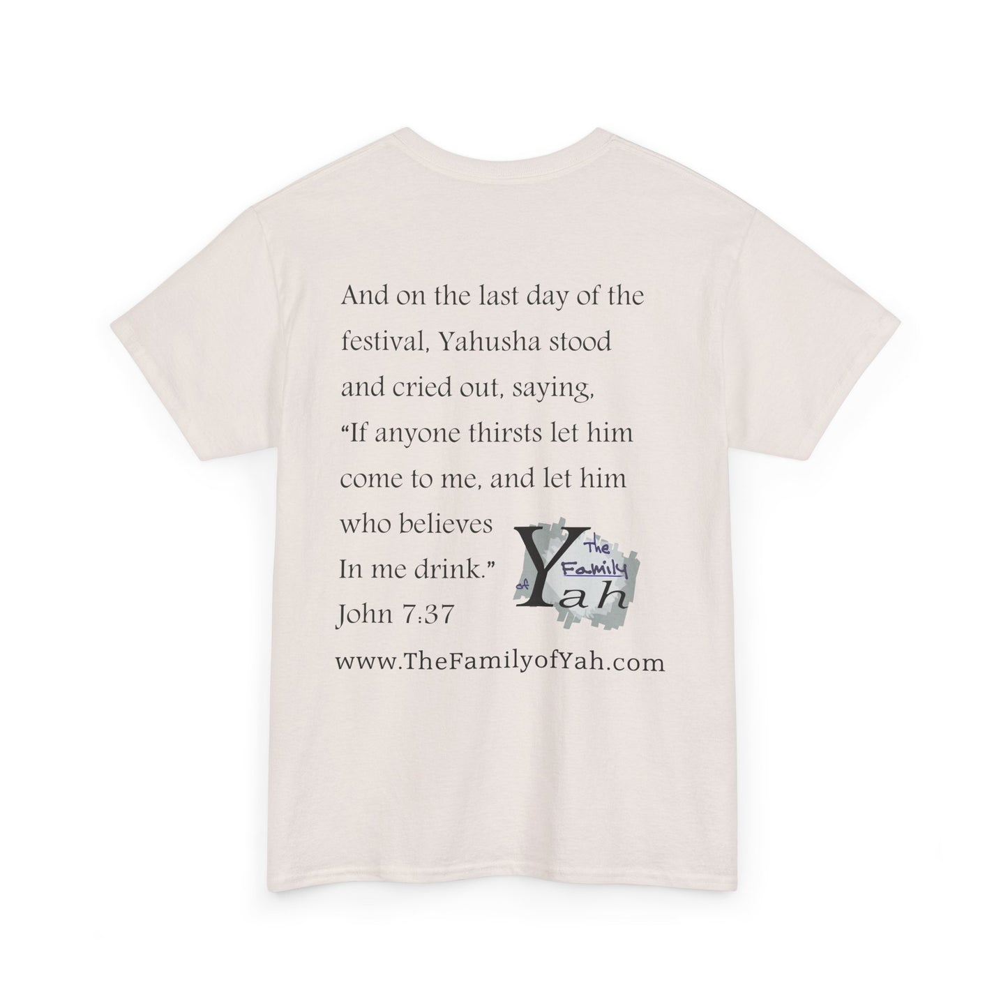 Sukkot (Black Font) - Unisex Heavy Cotton Tee