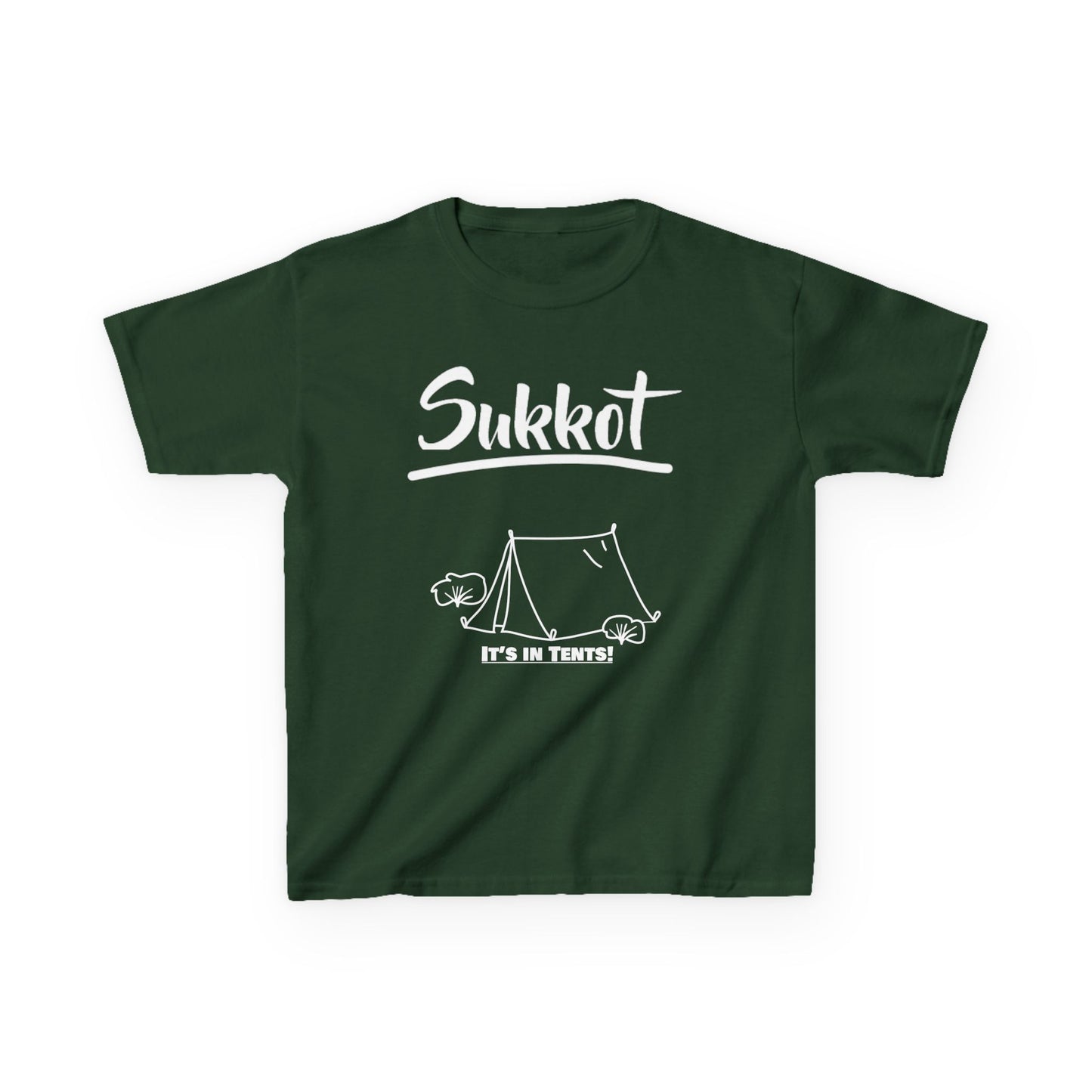 Child Size - Sukkot T-Shirt - Unisex Heavy Cotton Tee
