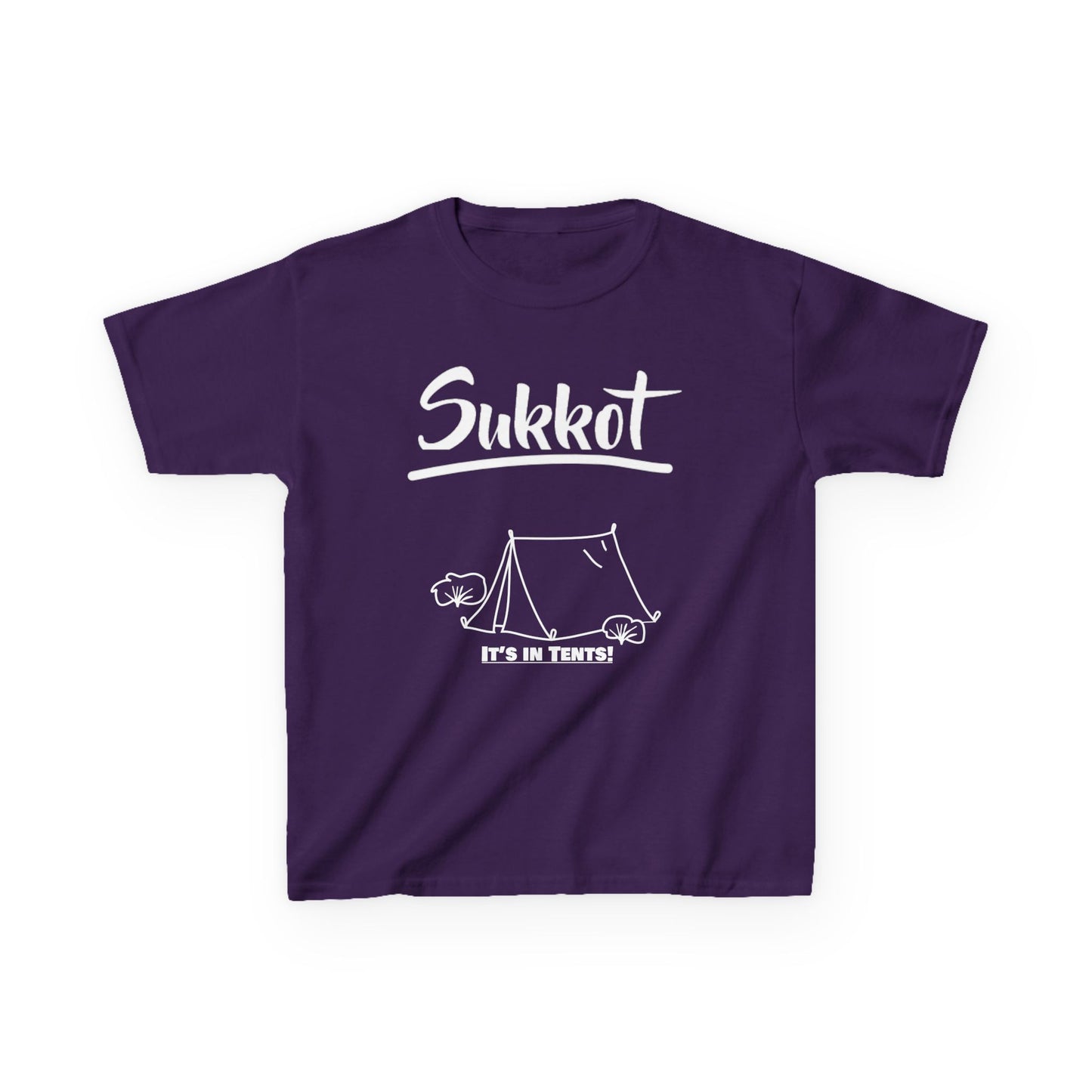 Child Size - Sukkot T-Shirt - Unisex Heavy Cotton Tee