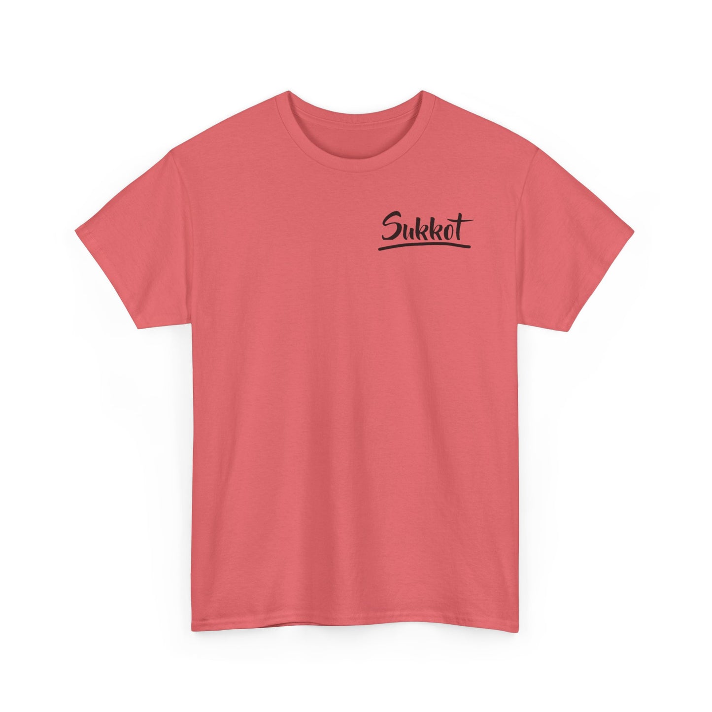 Sukkot (Black Font) - Unisex Heavy Cotton Tee