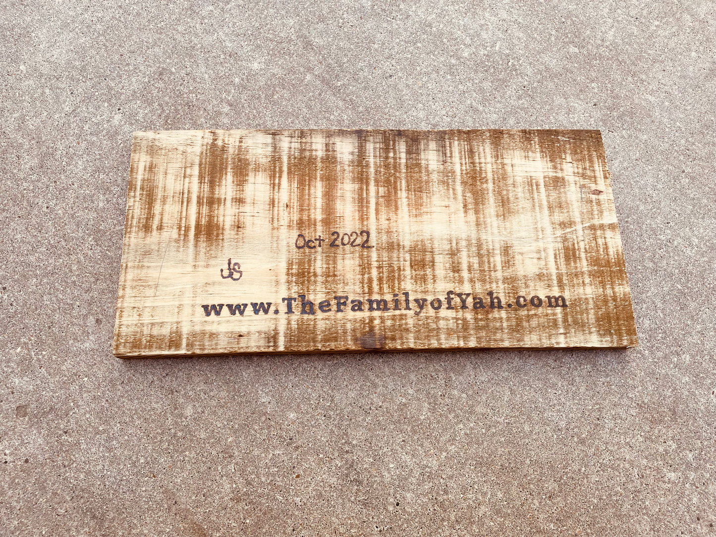 Psalm 119:105 "You word is a lamp to my feet..." Wood Burned Scripture