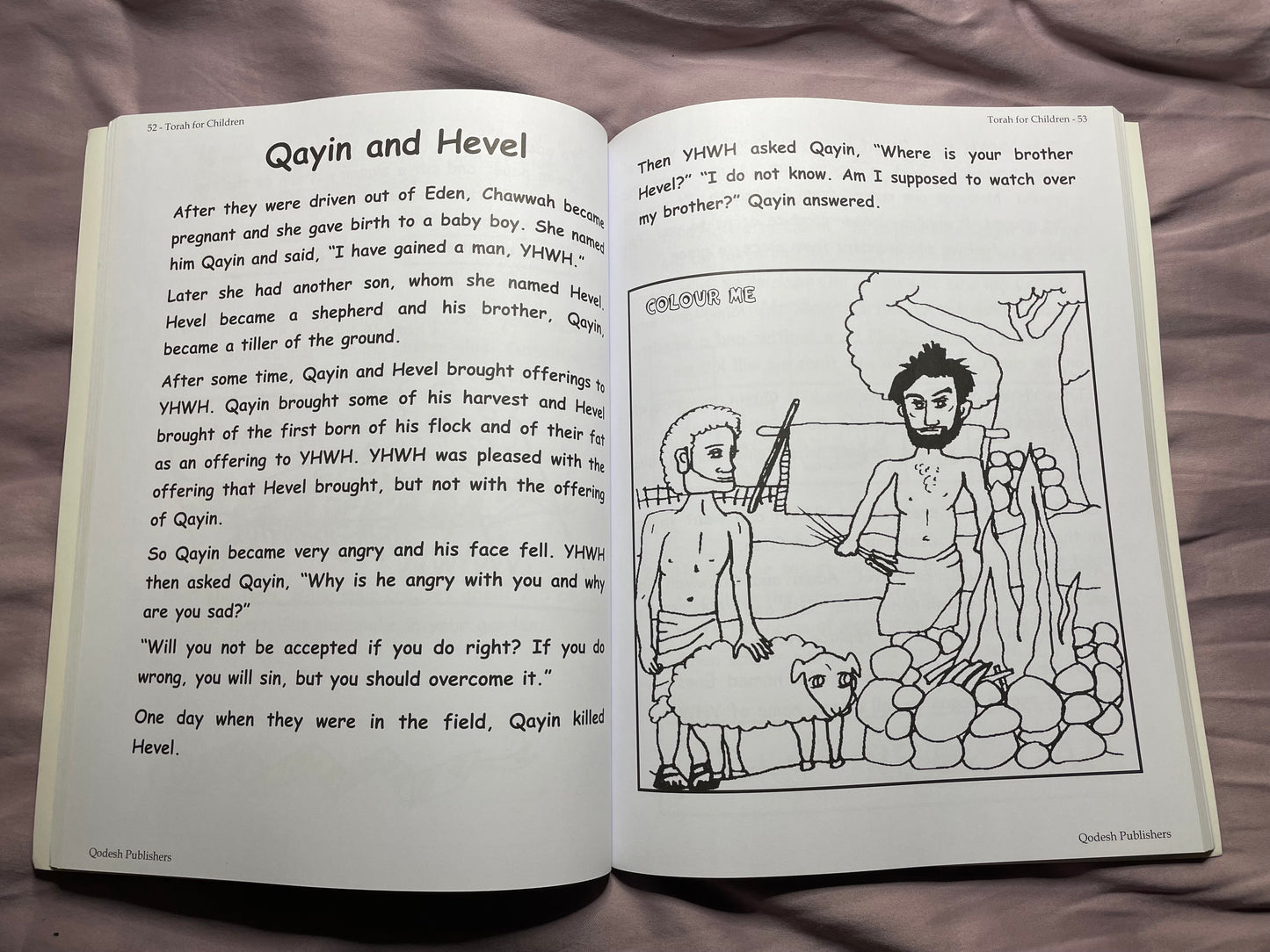 Torah for Children -Book 1