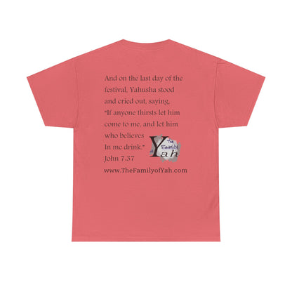 Sukkot (Black Font) - Unisex Heavy Cotton Tee