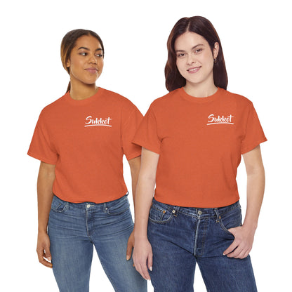 Sukkot (White Font) - Unisex Heavy Cotton Tee