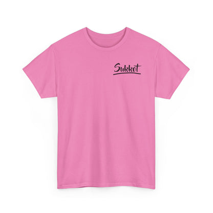 Sukkot (Black Font) - Unisex Heavy Cotton Tee