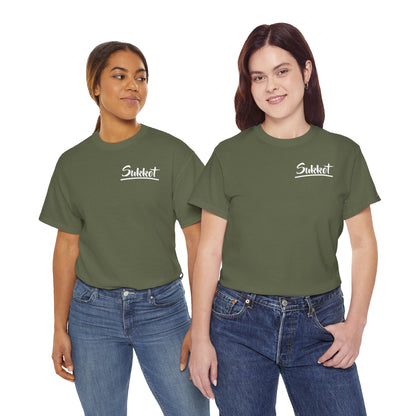 Sukkot (White Font) - Unisex Heavy Cotton Tee