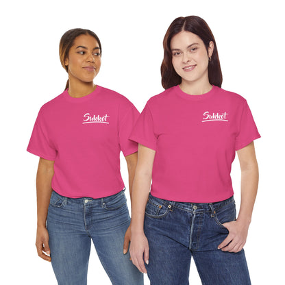 Sukkot (White Font) - Unisex Heavy Cotton Tee