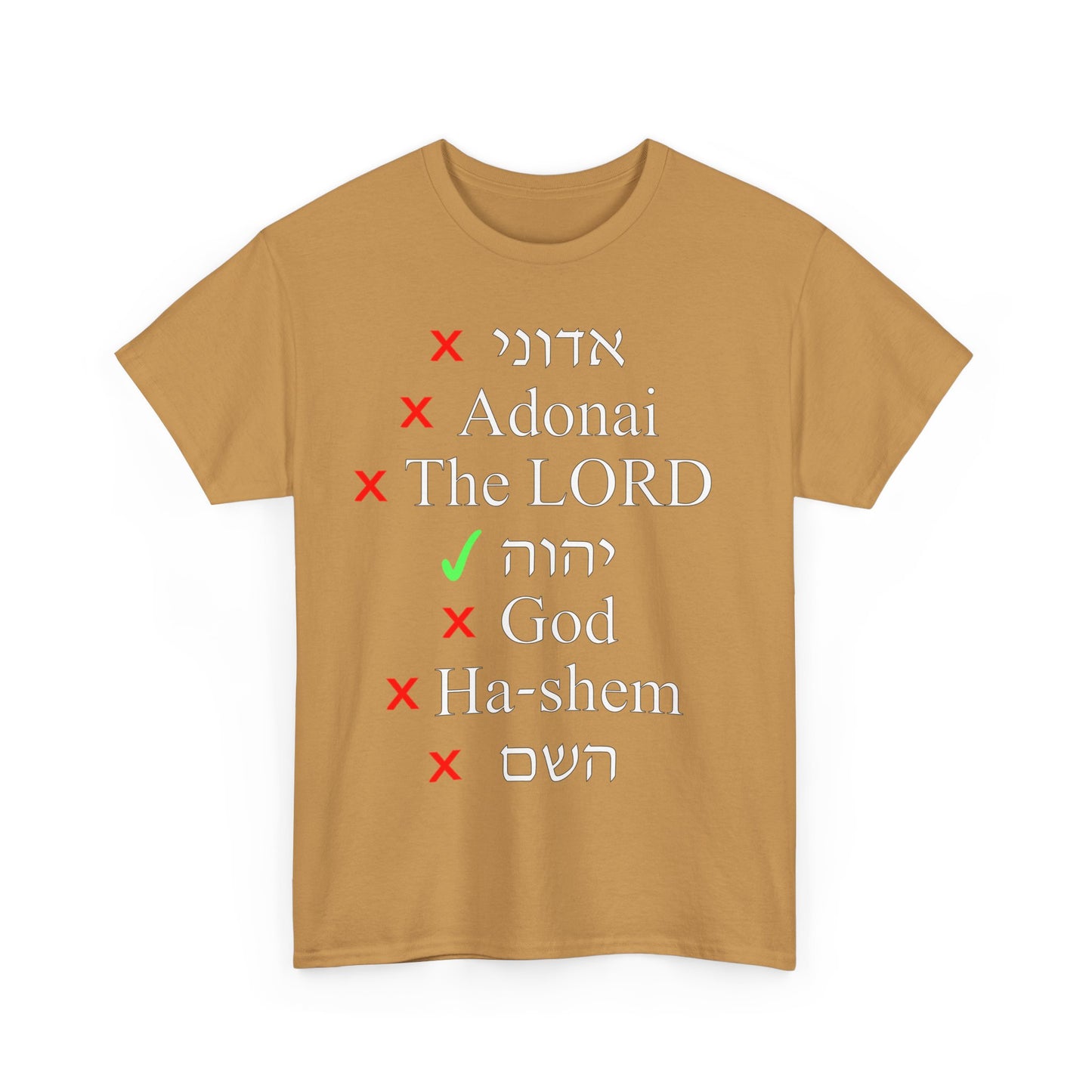 Do You Know HIS Real Name? - Jeremiah 23:27 - Unisex Heavy Cotton Tee