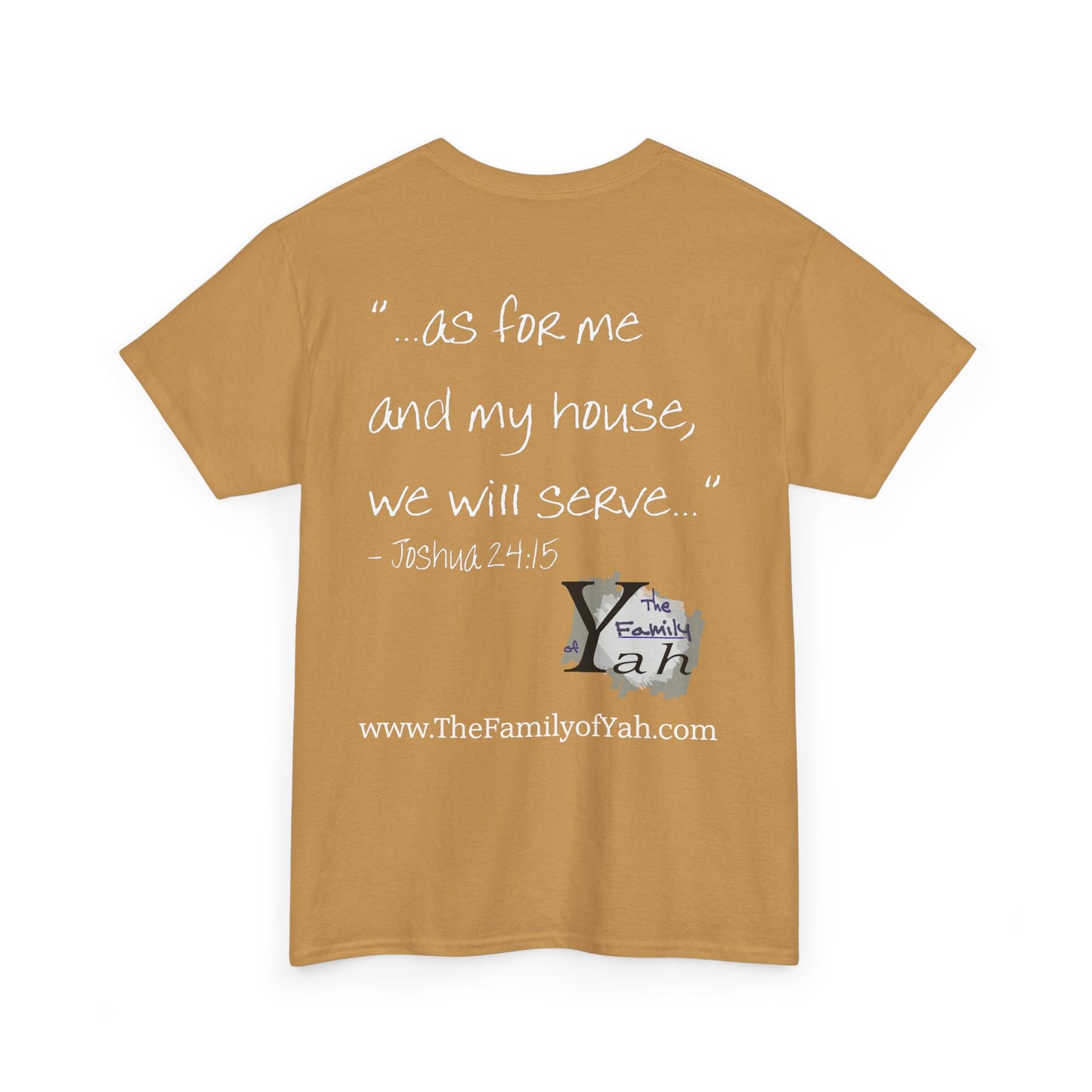 Choose Yah with Hebrew Text - Unisex Heavy Cotton Tee