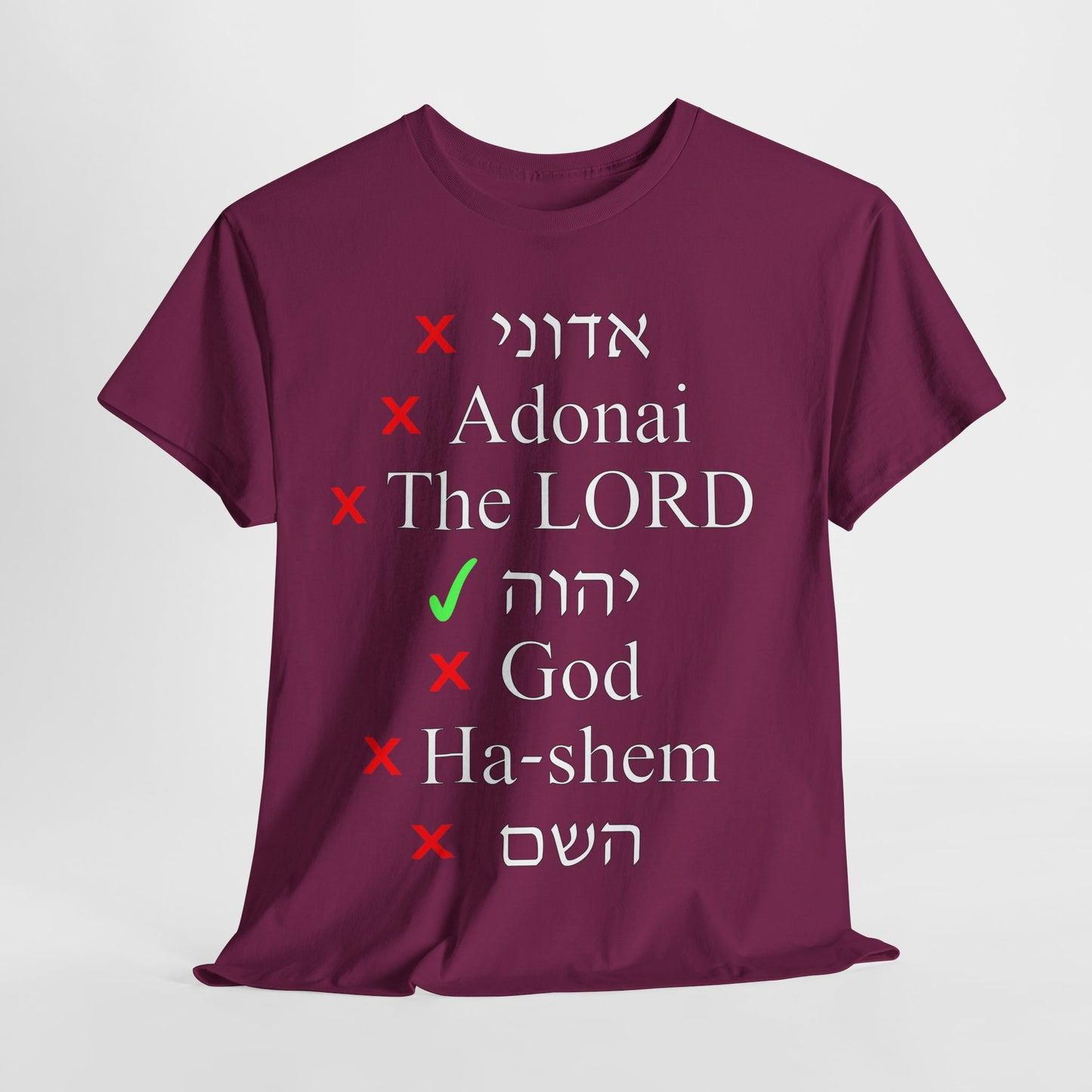Do You Know HIS Real Name? - Jeremiah 23:27 - Unisex Heavy Cotton Tee