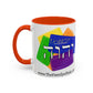 Choose Yahuah - Fun Color Coffee Mug 11oz, 15oz - with Hebrew Text, Inspired by Joshua 24:15