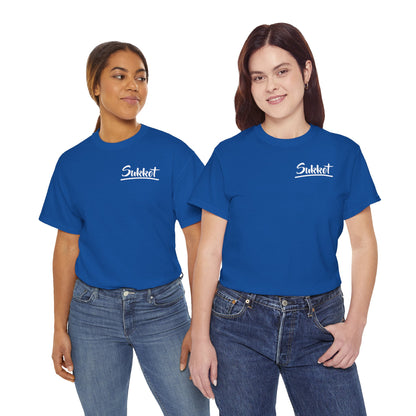 Sukkot (White Font) - Unisex Heavy Cotton Tee
