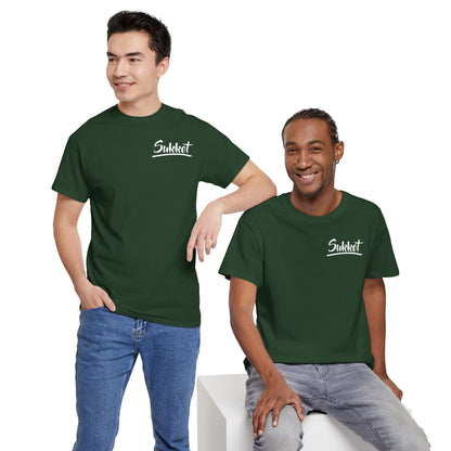 Sukkot (White Font) - Unisex Heavy Cotton Tee