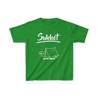 Child Size - Sukkot T-Shirt - Unisex Heavy Cotton Tee