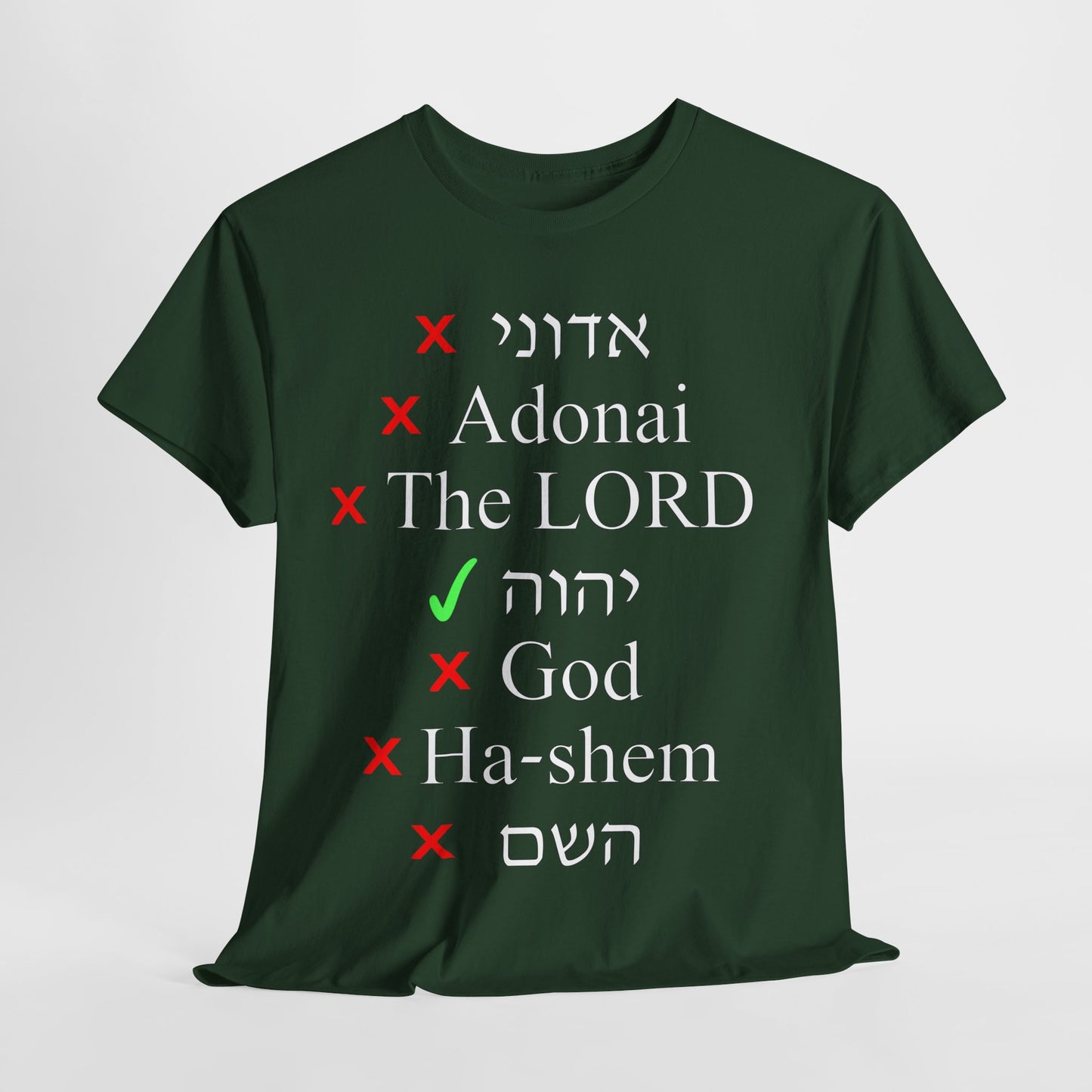 Do You Know HIS Real Name? - Jeremiah 23:27 - Unisex Heavy Cotton Tee