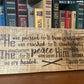 Isaiah 53:5 "...He was pierced for our transgressions..." Wood Burned Scripture