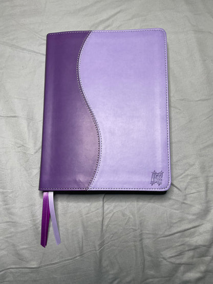 The Scripture, Duotone Purple