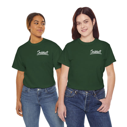 Sukkot (White Font) - Unisex Heavy Cotton Tee