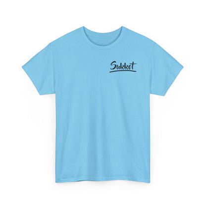 Sukkot (Black Font) - Unisex Heavy Cotton Tee