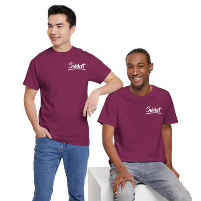 Sukkot (White Font) - Unisex Heavy Cotton Tee
