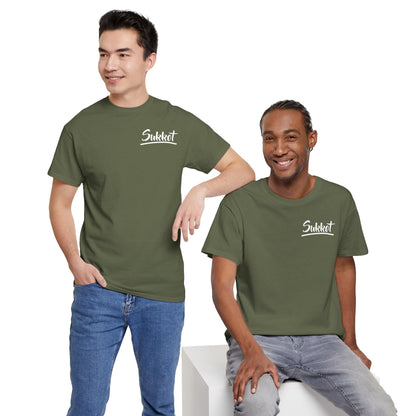 Sukkot (White Font) - Unisex Heavy Cotton Tee