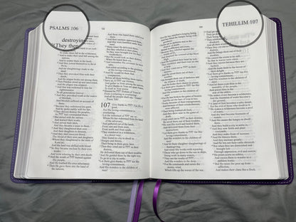 The Scripture, Duotone Purple