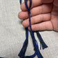 Blue & Black Tzit-zit (Tassel or Fringe) – Set of 4 – Hand-Made 100% Cotton
