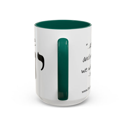Choose Yah with Hebrew Text Coffee Mug (11oz, 15oz)- Joshua 24:15