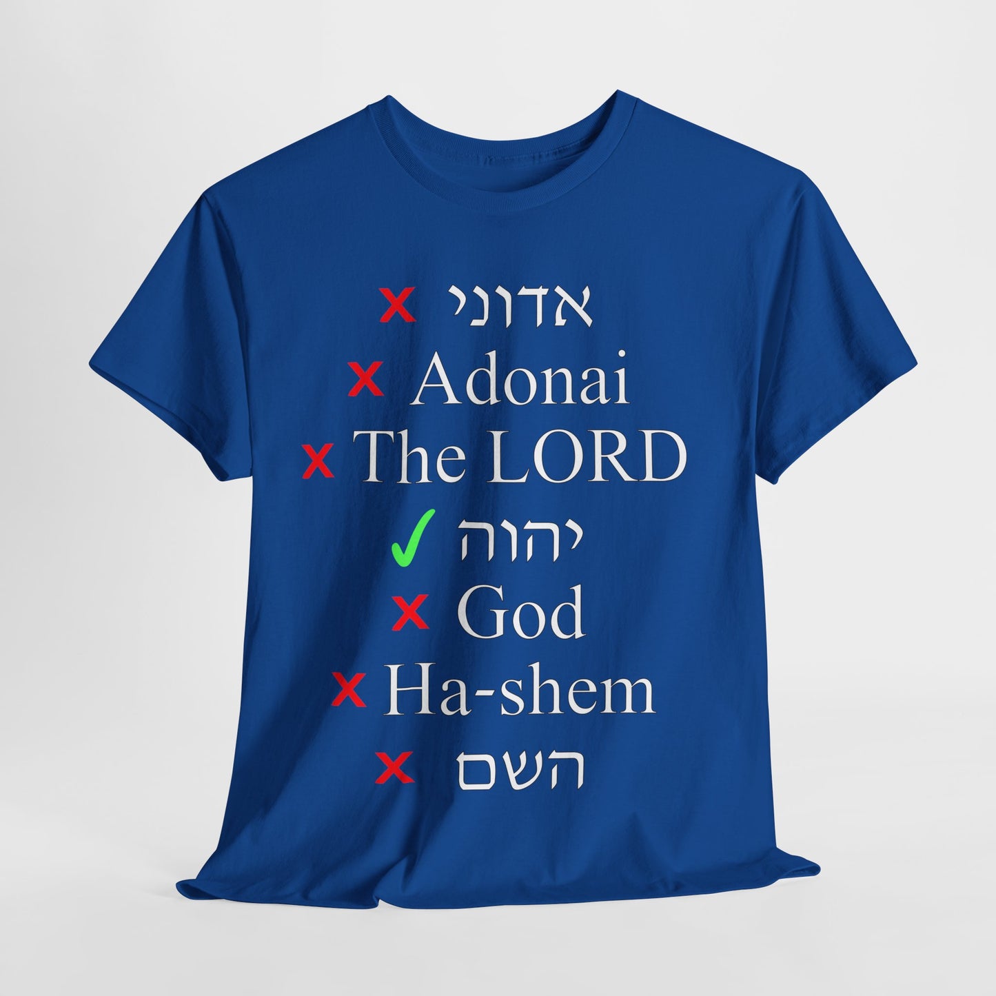 Do You Know HIS Real Name? - Jeremiah 23:27 - Unisex Heavy Cotton Tee