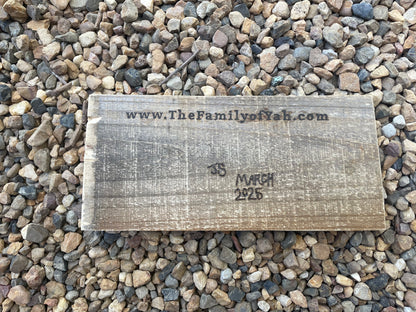 Isaiah 53:5 "...He was pierced for our transgressions..." Wood Burned Scripture