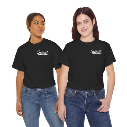 Sukkot (White Font) - Unisex Heavy Cotton Tee