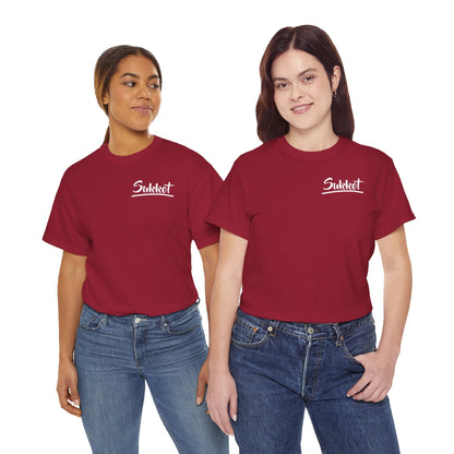 Sukkot (White Font) - Unisex Heavy Cotton Tee
