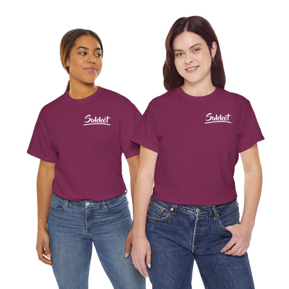 Sukkot (White Font) - Unisex Heavy Cotton Tee